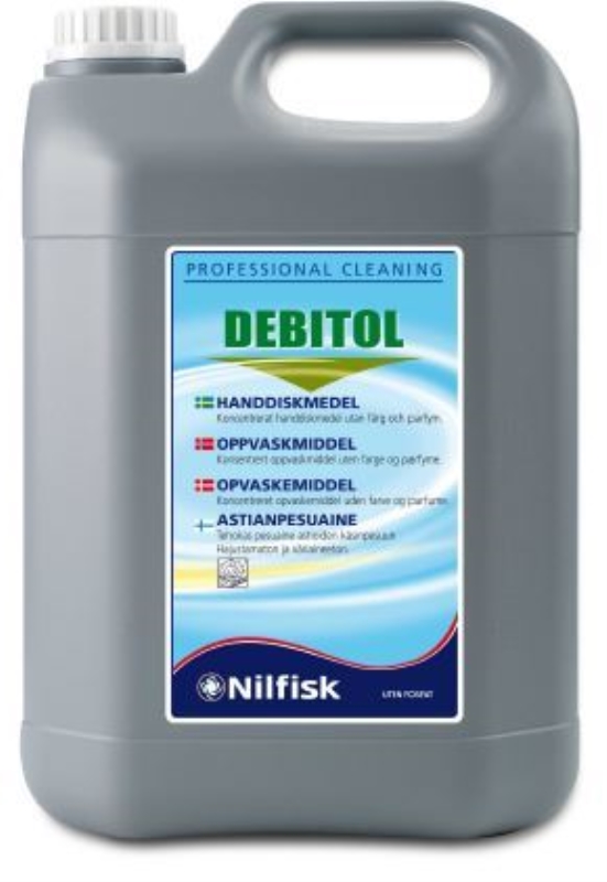 Diskmedel hand Debitol, 5L PH=8,0