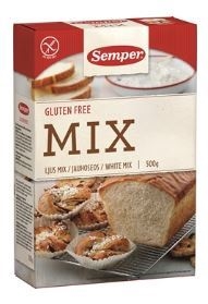 Mjölmix glutenfri Semper, 500gx9st Semper