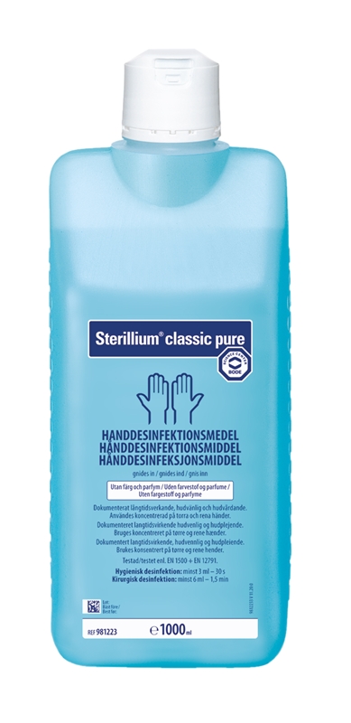 Handdesinfektion Sterillium classic pure, 1000ml flaska