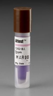 Indikator 3M Attest Comply
, biologisk test f ångautoklav
 - 3M