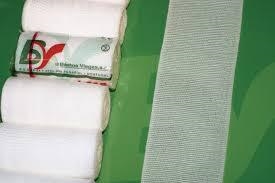 Fixeringsbinda Bastos Viegas 412, 6cmx4m bom/PA