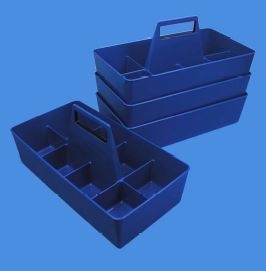 Hygienkorg med 8 fack, 17x32cm