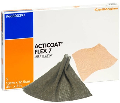 Silverförband Acticoat Flex 7, 5x5cm - Acticoat
