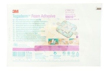 Skumförband Tegaderm Foam Adhesive, 8,8x8,8cm Border - Tegaderm - 1