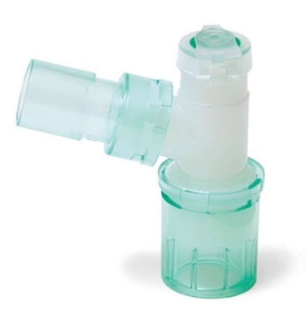 Vinkelstycke Intersugical, 15M 22M/15F svivel portx2