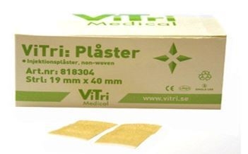 Plåster nonwoven ViTri, 1,9x7,2cm beige