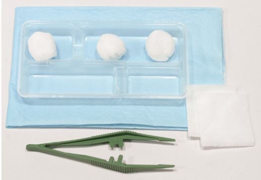 Omläggningsset nonwoven Bastos Viegas, 2 ko 3 tork pin tråg duk