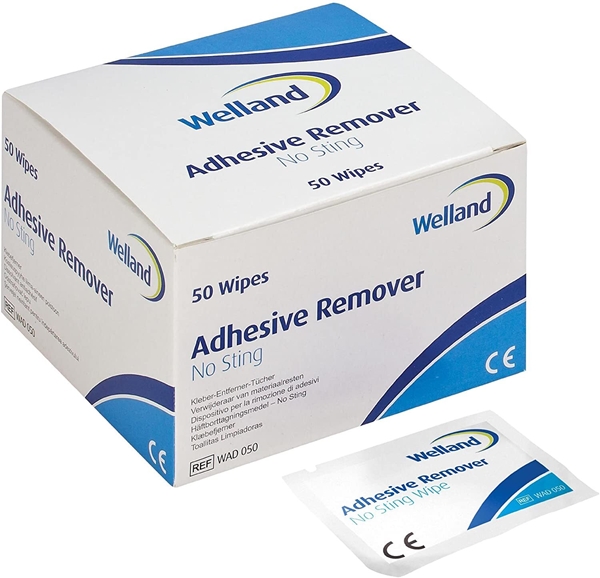 Häftborttagning Welland, 1,9ml våtservett 50-p - WELLAND
