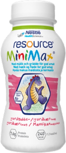 Resource MiniMax, 2x200ml jordgubb