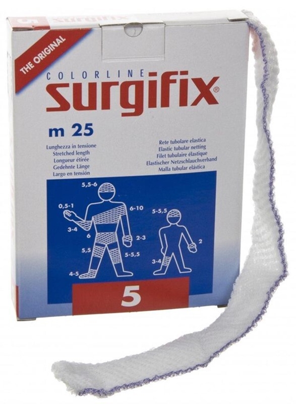Tubnät Surgifix syntet, nr5 25m Latex - Surgifix