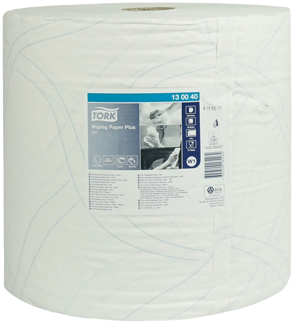 Torkrulle 2-L W1, Tork Plus  510m 7,5kg - 1