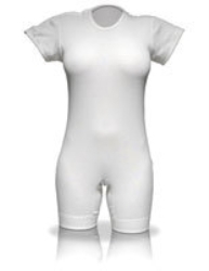 Pyjamas inko med korta ben, Sanicare öppn höger axel XXL - Sanicare