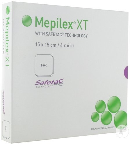 Skumförband silikon Mepilex XT, 15x15cm - Mepilex - 2