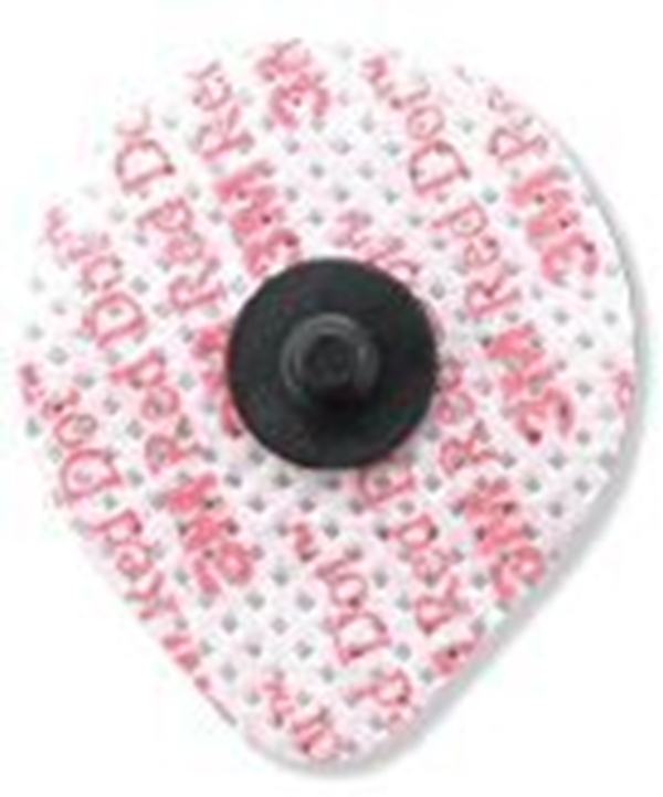 EKG elektrod 3M RedDot, 31,75mm kolknapp överv