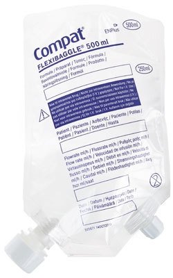 Sondmatningscontainer Compat, 500ml Flexibaggle