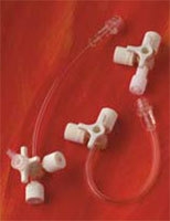 3-vägskran Codan, utan slang vit