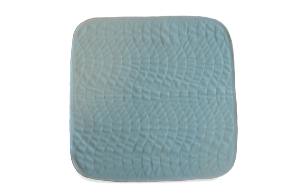 Sittskydd flergångs Absorba, 45x45cm ljusgrön velour - Absorba