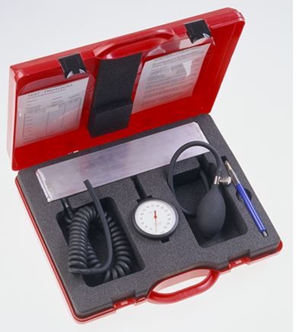 Kontrollmanometer, referensmanometer m väska