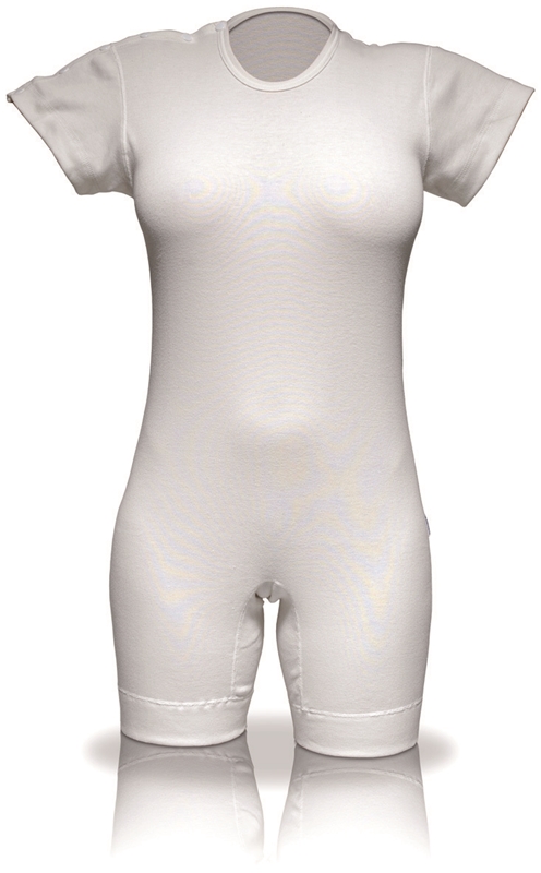 Pyjamas inko med korta ben, Sanicare öppn höger axel XL - Sanicare