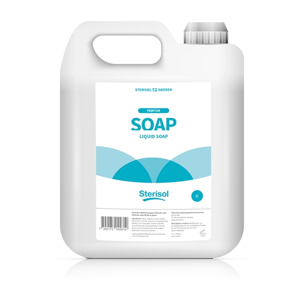 Flytande tvål Sterisol mild, 5L parfymerad - Farena