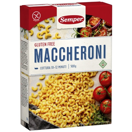 Makaroner GF 6x500g, 500g Semper