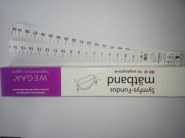 Måttband Symfys-Fundus WEGAA, 60cm CE-märkt engångs