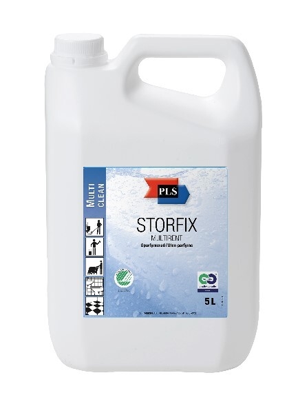 Rengöringsmedel grovrent Storfix, 5L oparf pH=10,3/9 Svanen