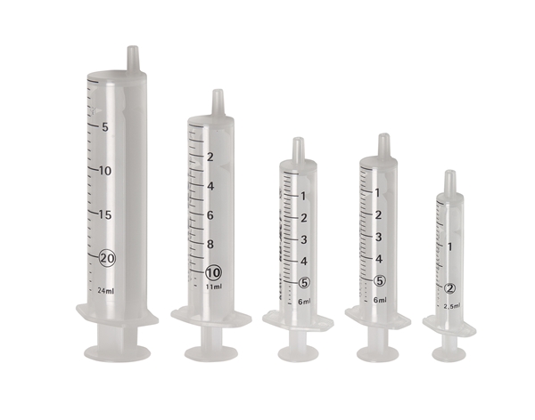 Spruta luer 2komp KD-Ject, 5ml grad 0,2ml centrisk - KD-Ject - 3