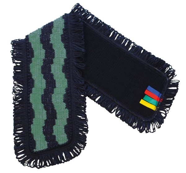 Mopp torr/fukt Activa Bamboo, 40cm svart/grön öglad - Activa