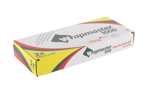 Plastfolie, 0,30x100m refill Wrapmaster