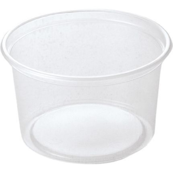 Plastform PP rund Delipack , 300ml 101x101x61mm tr