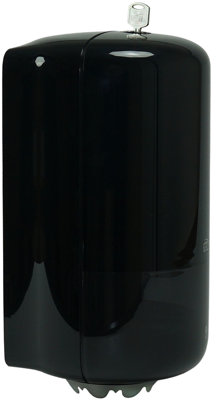 Dispenser centrummatad Mini M1, Tork svart plast små rullar - 2