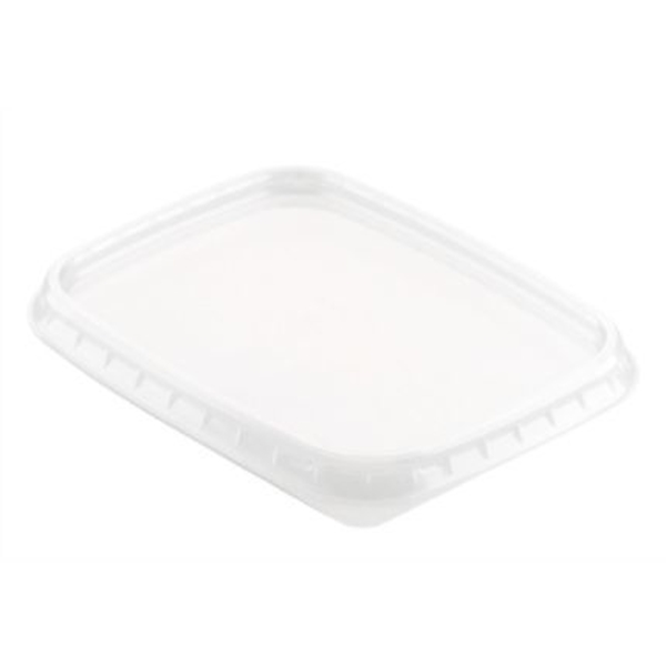 Lock PP rektangulärt Delipack, 108x82mm tr