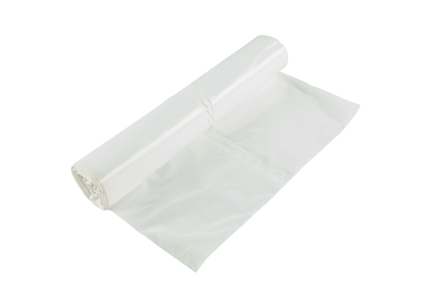 Avfallspåse LLD plast Basko 20, 40L 560x600mm 15my vit