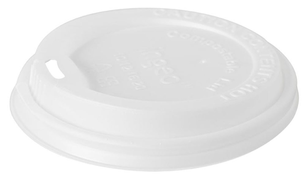 Lock CPLA till bägare, t 35-47cl vit med pip