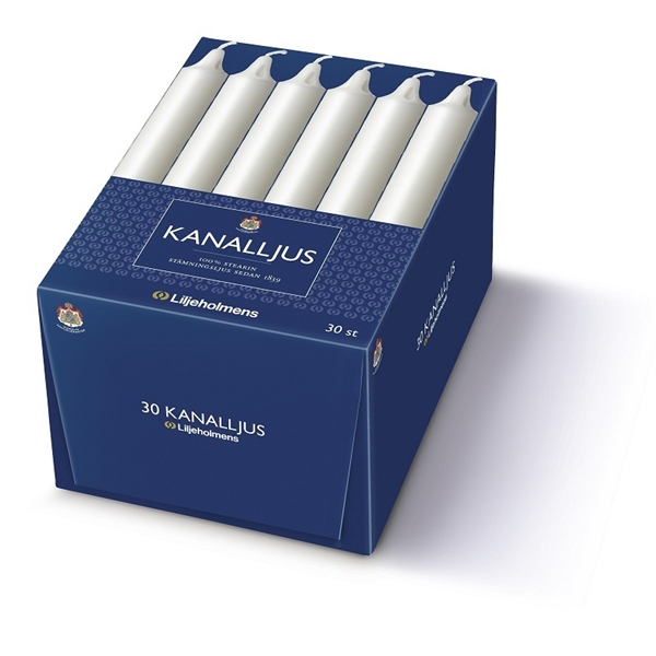 Ljus Kanal Liljeholmens
, 200mm vit 6.5h - Kron