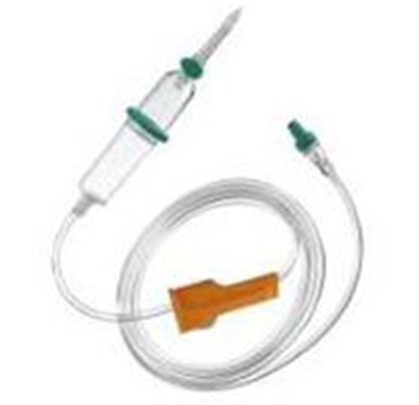 Infusions agg m luftn Safeset, 320cm Intrafix PVC-fri