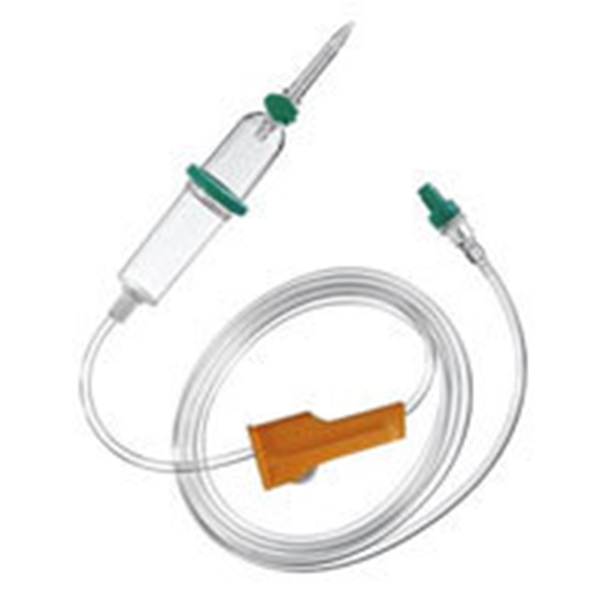 Infusions agg m luftn Safeset, 180cm Intrafix PVC-fri
