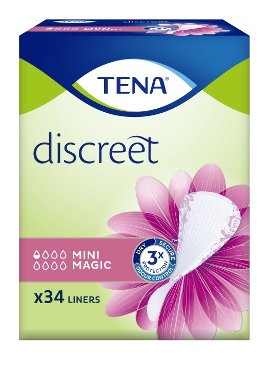Inkontinensskydd för fixering i byxa, TENA Discreet Mini Magic - Tena - 2