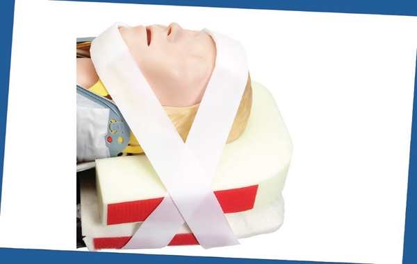 Huvudfixation CM T-Fix, m kardb-band TraumaTransfer