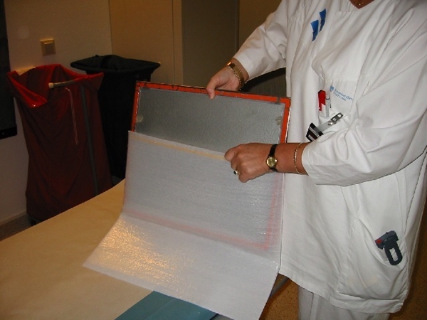 Hygienskydd , 35x43cm bildpl, 51x51cm detekt