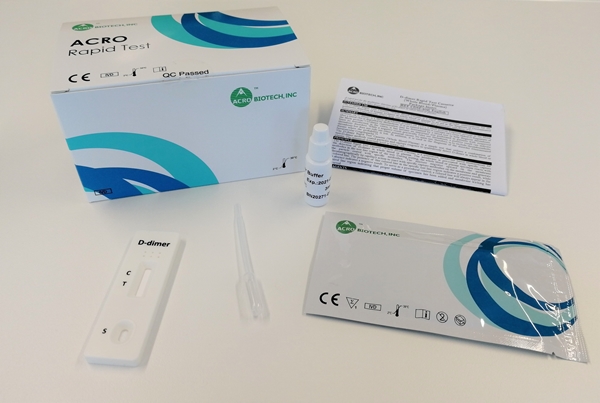 Test ACRO D-dimer , kassett CDM-402 