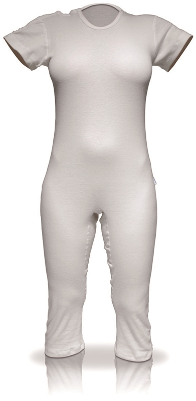 Pyjamas inko med långa ben, Sanicare öppn höger axel XXS - Sanicare