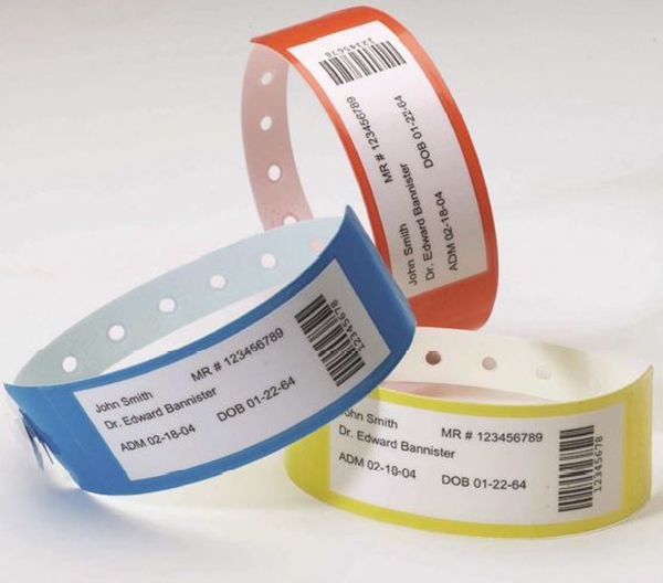 Etiketter A4 för Sentry BarCode LabelBand, 23x68mm 32 etiketter/ark