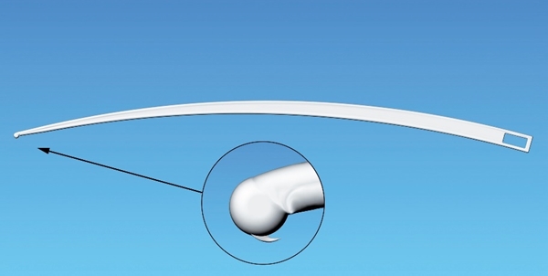 Hinnsprängare AMNIOPER, Böjd engångs steril