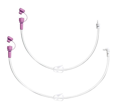 Kopplingsslang Freka ENFit, 30cm vinklad ENFit