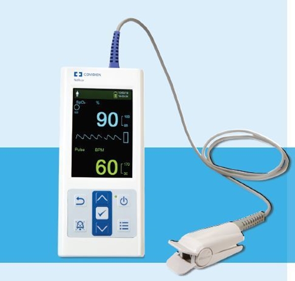 Pulsoximeter OxiMax Nellcor, Handhållen inkl fingersensor
