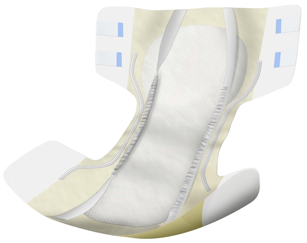 Inkontinensskydd allt-i-ett, Delta-Form 1 M