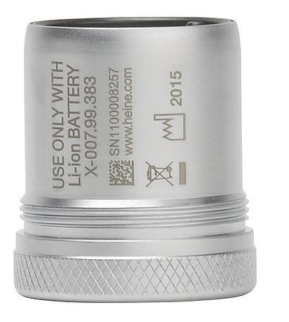 Bottenlock HEINE BETA4 USB, Med batteristatusindikator