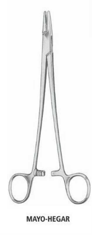 Nålförare, Mayo-Hegar 16cm tysk